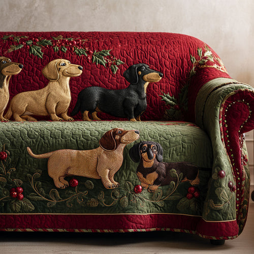 Jingle Woof Quilted Sofa Cover NCU0PT9999