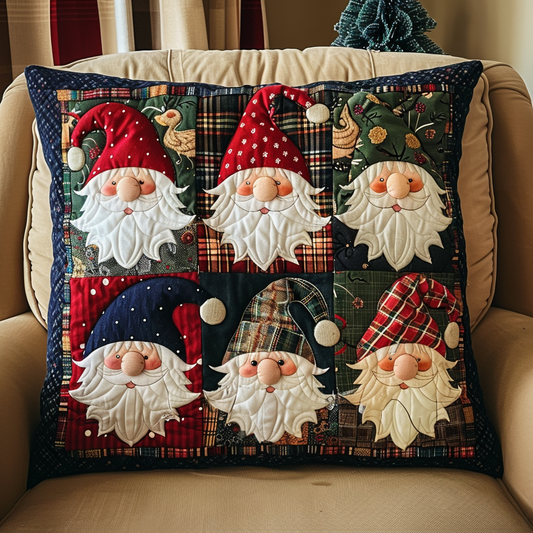 Jolly Gnomes Quilted Pillow Case NCU0NT090