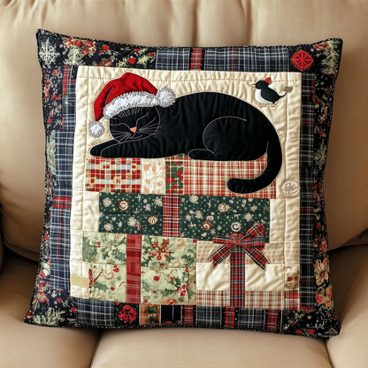 Jolly Cats Quilted Pillow Case NCU0TL1662