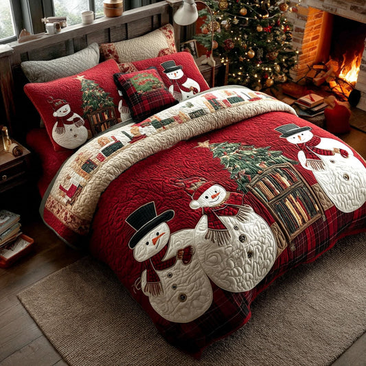 Jolly Companions 3-Piece Quilted Bedding Set NCU0PT10311