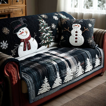 Jolly Festive Nights Quilted Sofa Cover NCU0PT10528