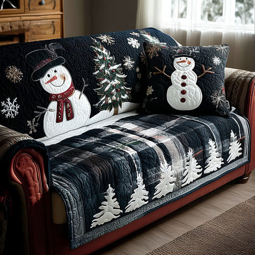 Jolly Festive Nights Quilted Sofa Cover NCU0PT10528