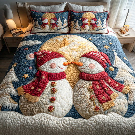 Jolly Frost Dream 3-Piece Quilted Bedding Set NCU0TD1097