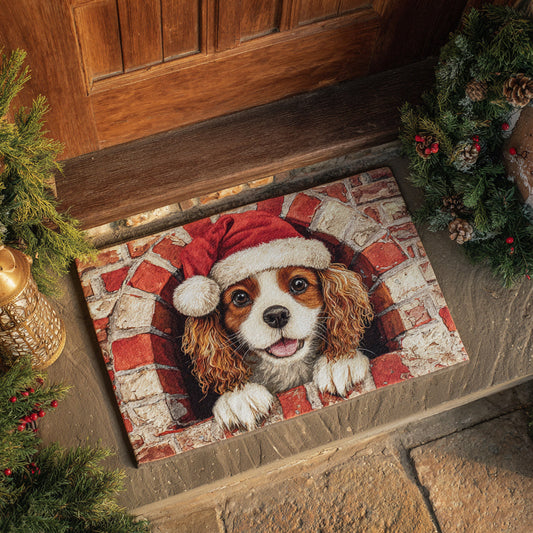 Jolly King Charles Doormat NCU0HH694