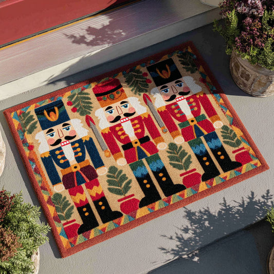 Jolly Nutcracker Doormat NCU0PT9250