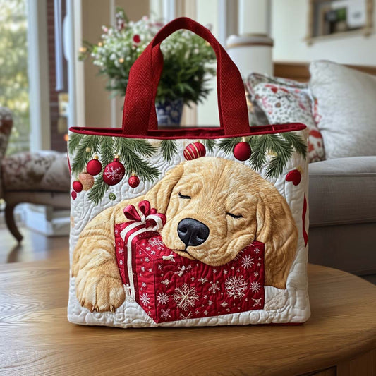 Jolly Pup Quilted Tote Bag NCU0NT9704
