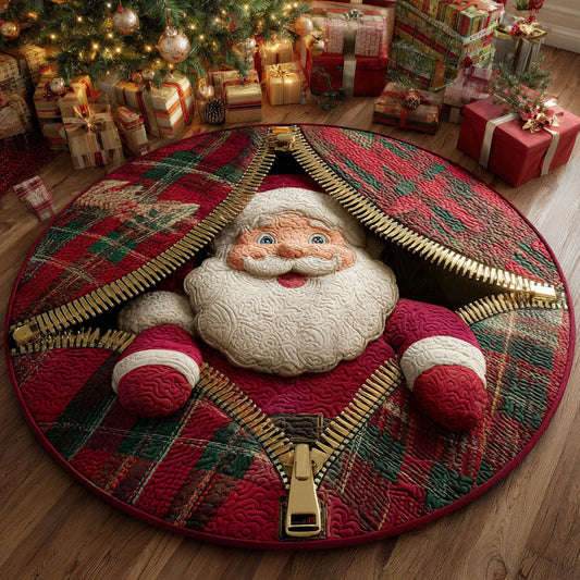 Jolly Saint Quilted Round Mat NCU0TV628