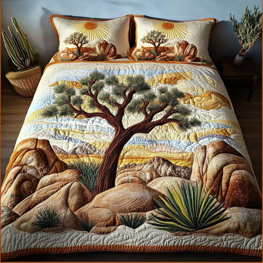 Joshuas Valley 3-Piece Quilted Bedding Set NCU0PT6274