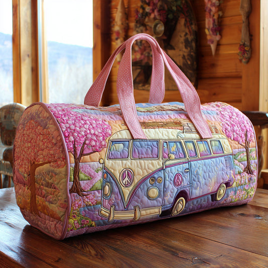 Journey Vibes Quilted Duffle Bag NCU0PT8949