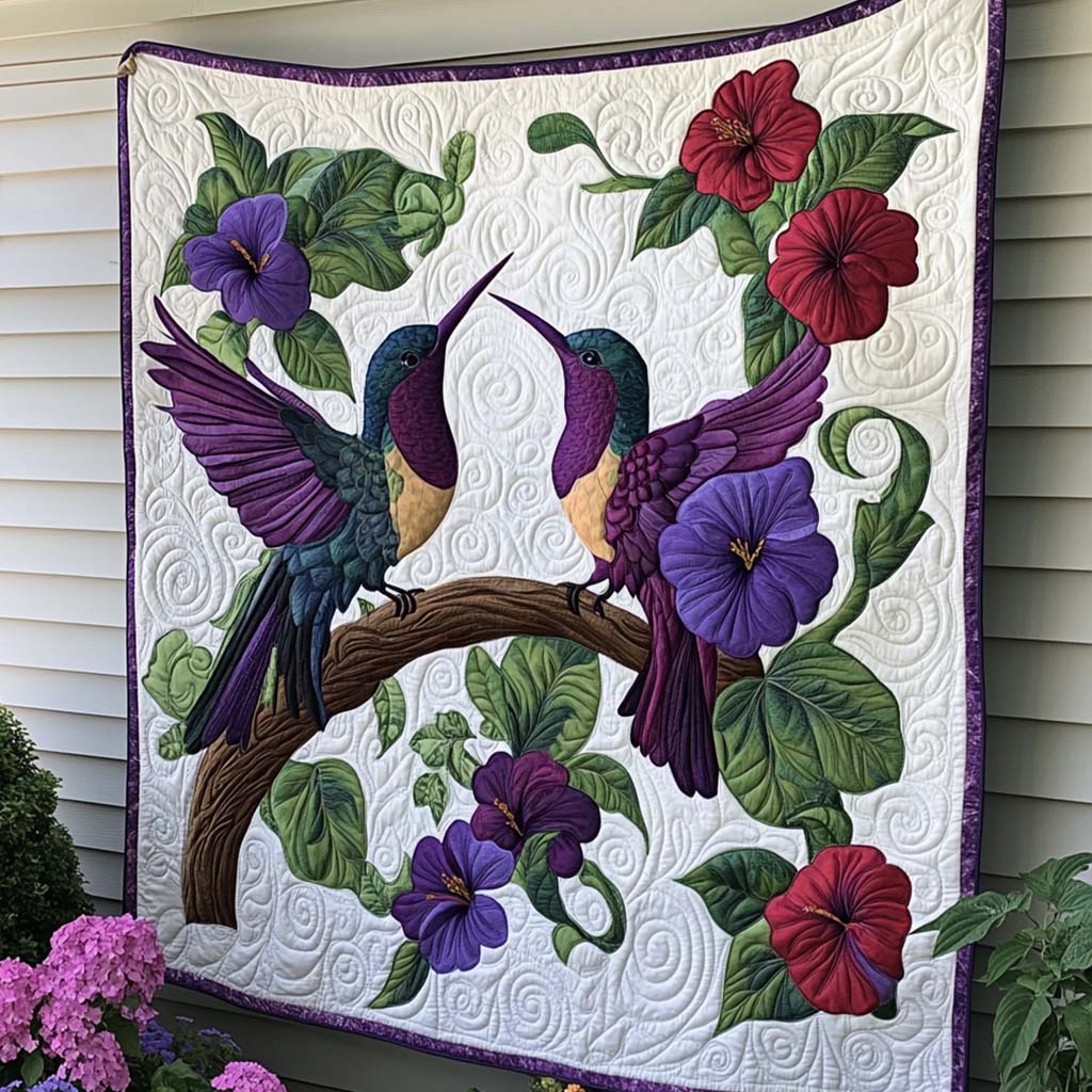 Joyful Breeze Quilted Blanket NCU0NT7689