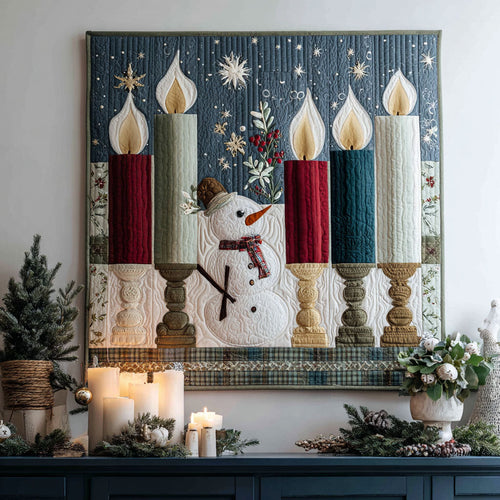 Joyful Flames Quilted Blanket NCU0PT9656