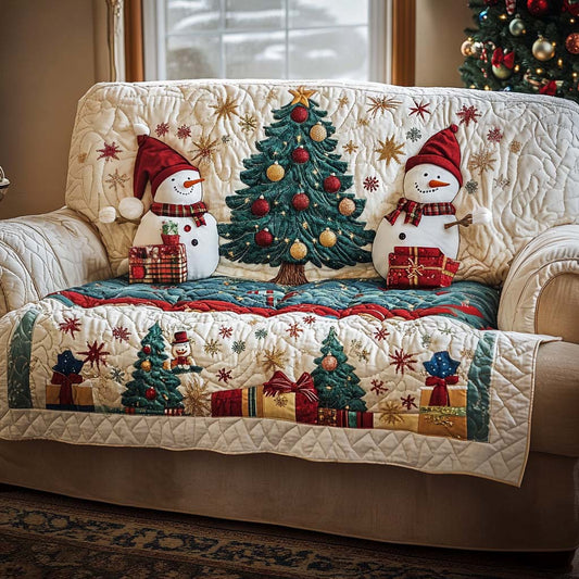 Joyful Heart Quilted Sofa Cover NCU0NT11054