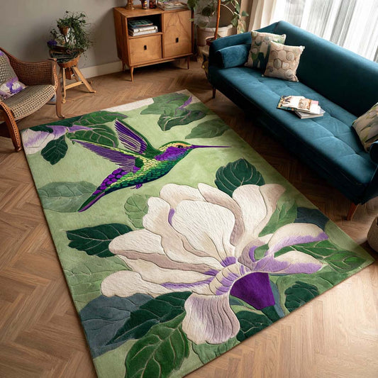 Joyful Hummingbird Area Rug NCU0NT10072