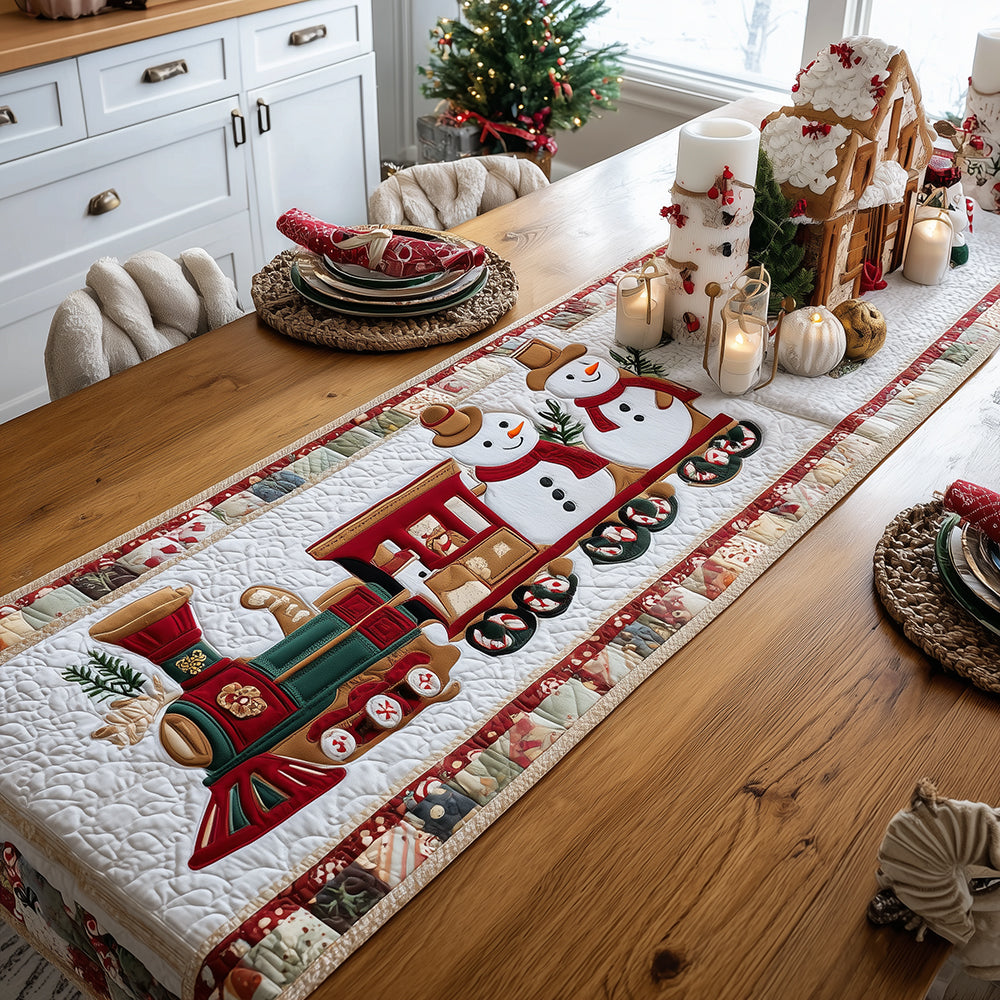 Joyful Journey Quilted Table Runner NCU0TH3363