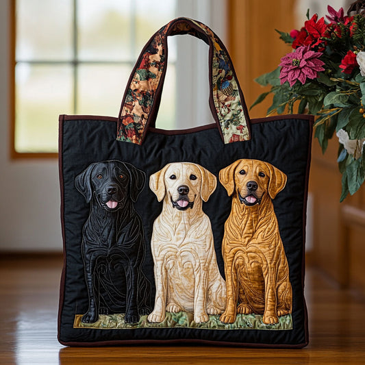 Joyful Labs Quilted Tote Bag NCU0PT9061
