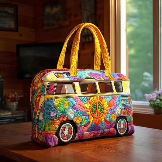 Joyful Miles Quilted Tote Bag NCU0PT8950