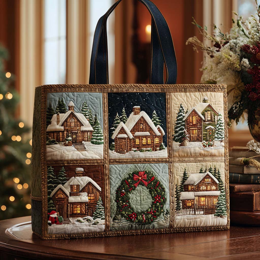 Joyful Spirit Quilted Tote Bag NCU0NT10640