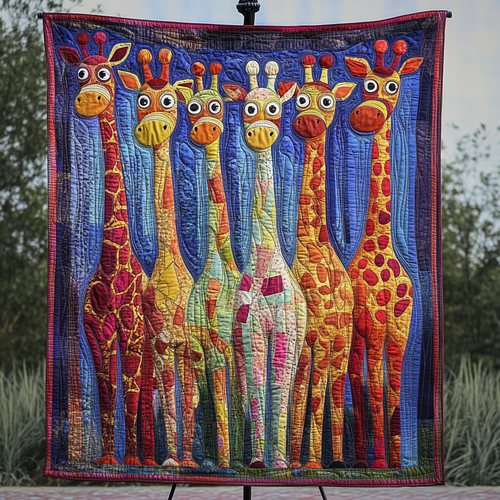 Jungle Friends Quilted Blanket NCU0VH5454