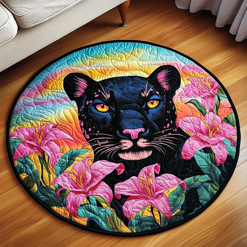 Jungle Guardian Quilted Round Mat NCU0VH5436