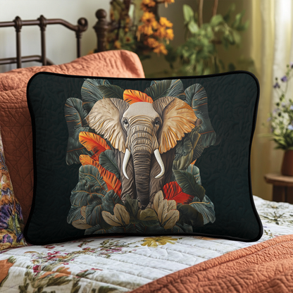 Jungle Majesty Quilted Bedding Pillow Case NCU0DK3009