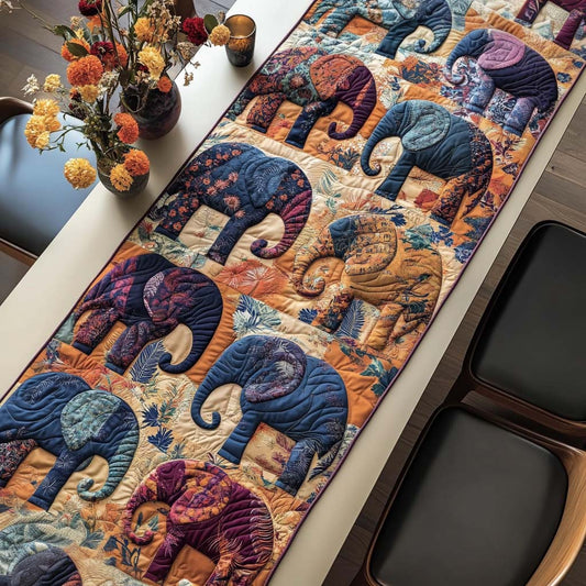 Jungle Memory Quilted Table Runner NCU0NT7571