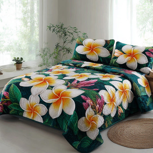 Jungle Night 3-Piece Quilted Bedding Set NCU0VL3572