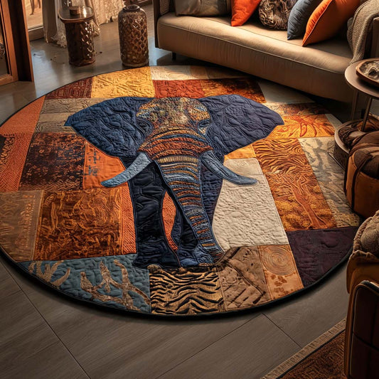 Jungle Whisper Round Carpet NCU0NT10727