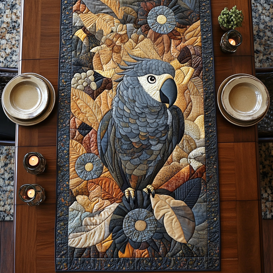 Jungle Whispers Quilted Table Runner NCU0DV3044