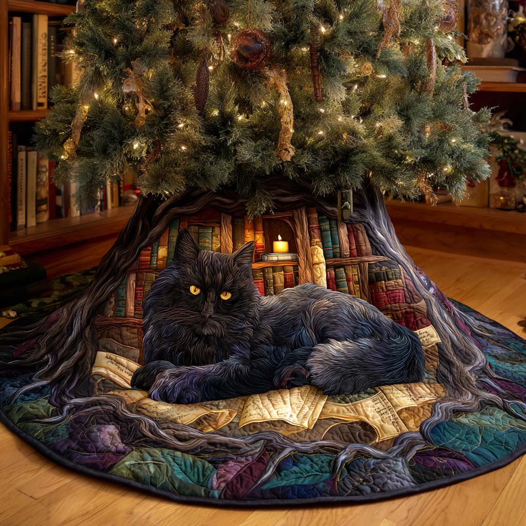 Keeper of Tomes Quilted Tree Skirt NCU0XD1438