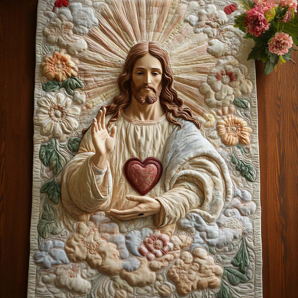 King of Peace Quilted Table Runner NCU0NT7781