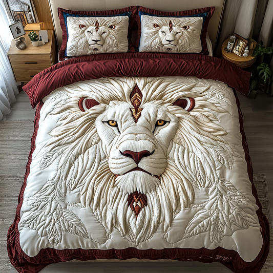 King of the Wild 3-Piece Quilted Bedding Set NCU0DK3317