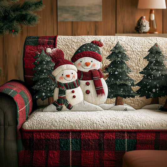 Kissmas Time Quilted Sofa Cover NCU0NT10763