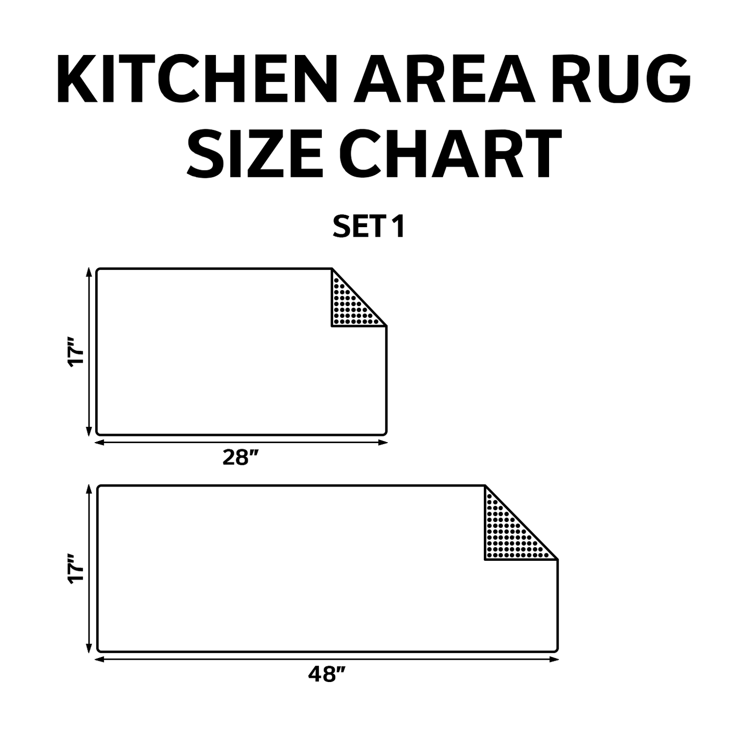 Rustic Line Kitchen Area Rug NCU0DK10919