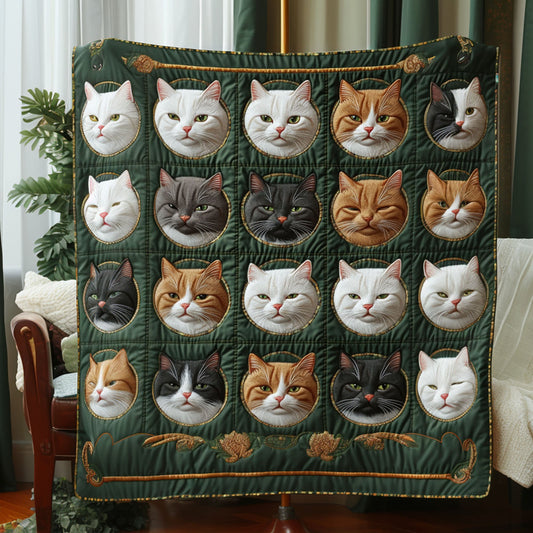 Kitty Bliss Quilted Blanket NCU0PT7353