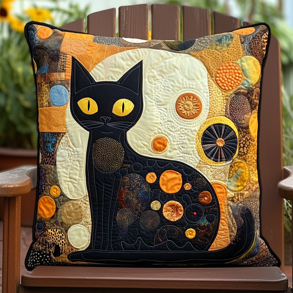 Kitty Bliss Quilted Pillow Case NCU0DV641