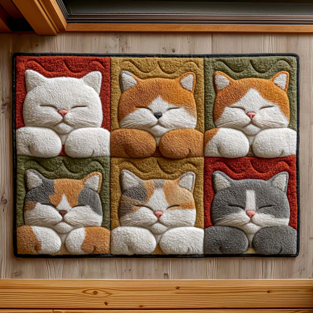Kitty Blocks Doormat NCU0NT10146