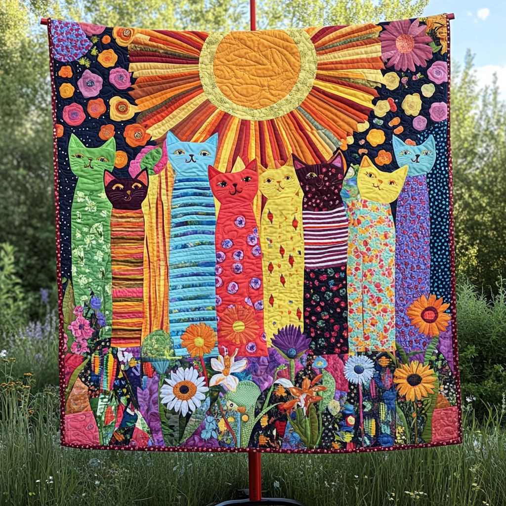 Kitty Comfort Quilted Blanket NCU0VH2450