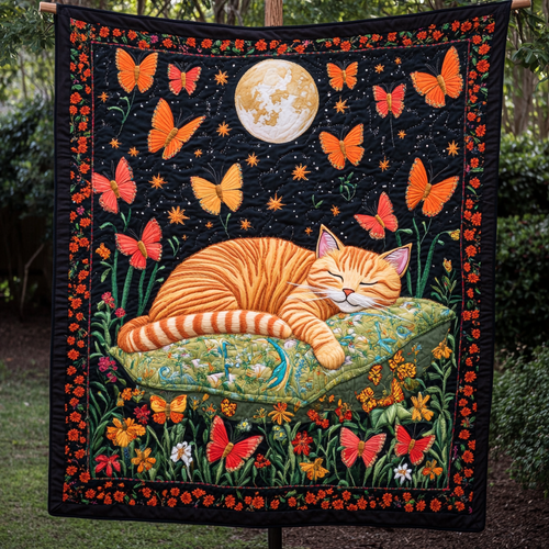 Kitty Dreams Quilted Blanket NCU0DK1131