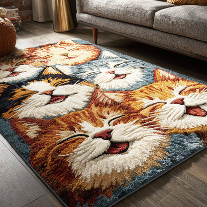 Kitty Wonderland Area Rug NCU0TD2361