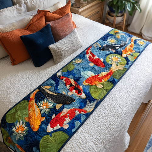 Koi Dreamy Quilted Bed Runner NCU0DK9966