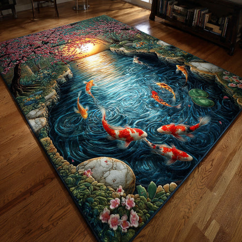 Koi Haven Area Rug NCU0TD2549
