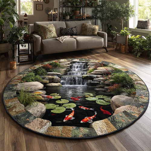 Koi Haven Round Carpet NCU0DV9407