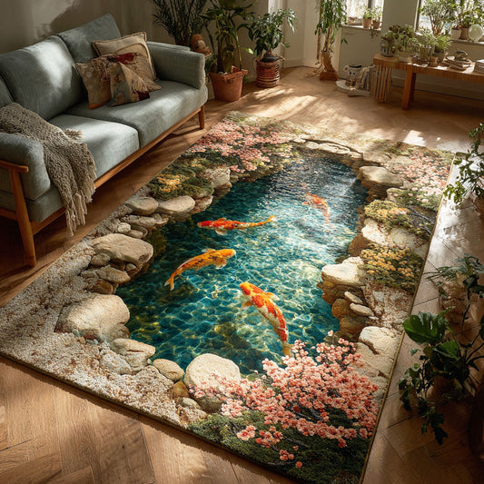 Koi Serenity Area Rug NCU0TD2552