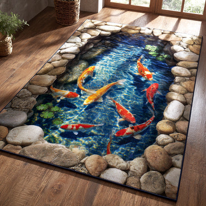 Koi Serenity Area Rug NCU0TV1664
