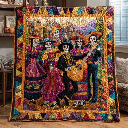 La Vida Colorida Quilted Blanket NCU0PT8659
