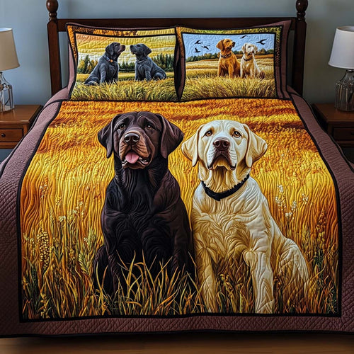 Lab Wilderness 3-Piece Quilted Bedding Set NCU0NT11509