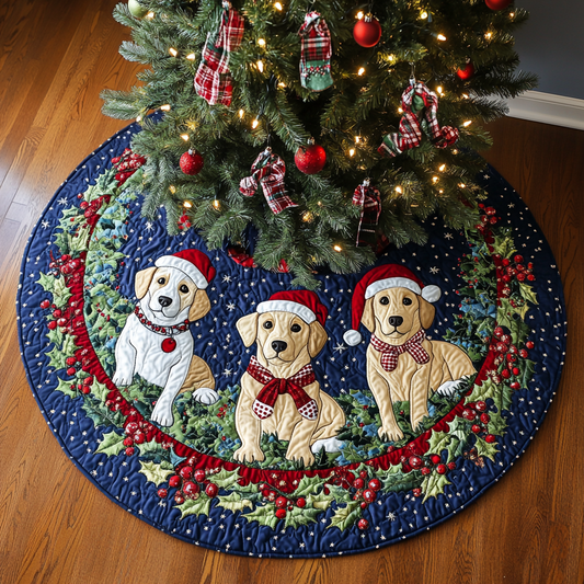 Labrado Dream Christmas Quilted Tree Skirt NCU0DK10674