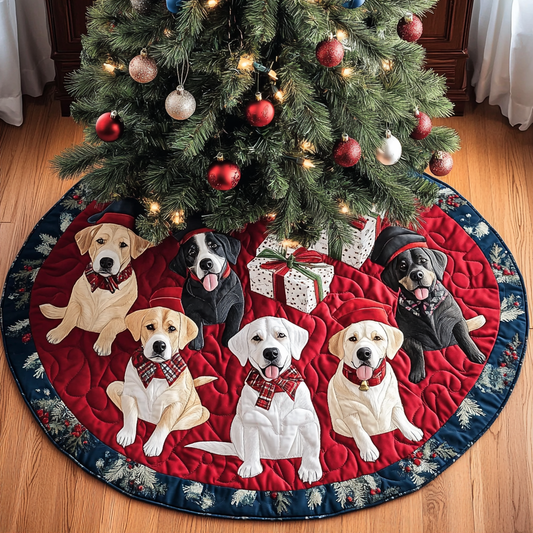 Labrado Joy Christmas Quilted Tree Skirt NCU0DK10668