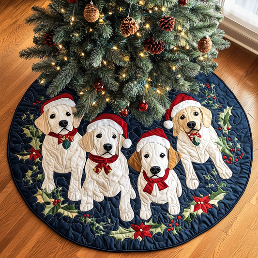 Labrado Magic Christmas Quilted Tree Skirt NCU0DK10675