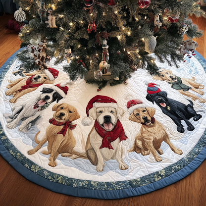 Labrado Wonder Christmas Quilted Tree Skirt NCU0DK10671
